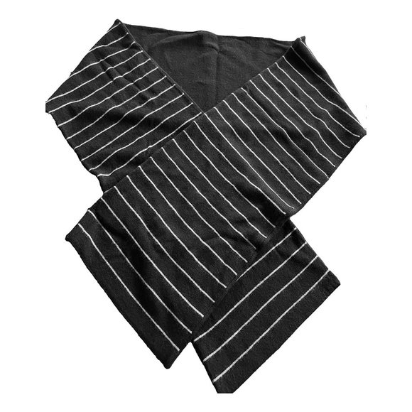 NWOT: Banana Republic Unisex 100% Merino Wool Striped Scarf - Picture 5 of 7